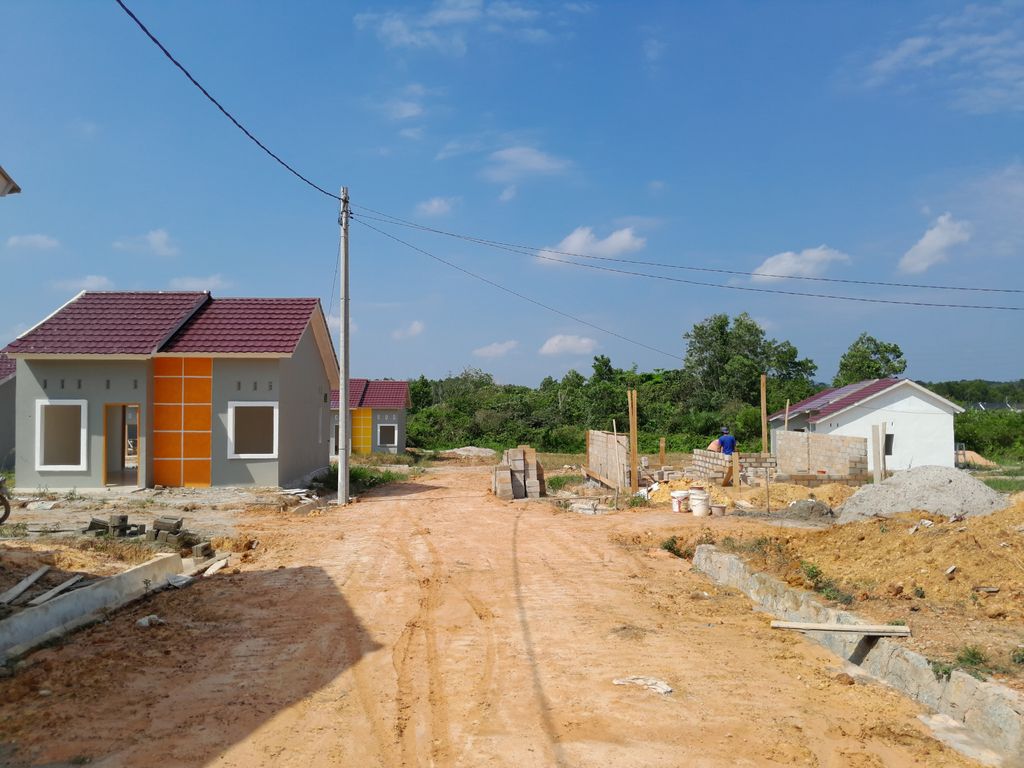 foto posisi tengah perumahan HARVEST RESIDENCE 6