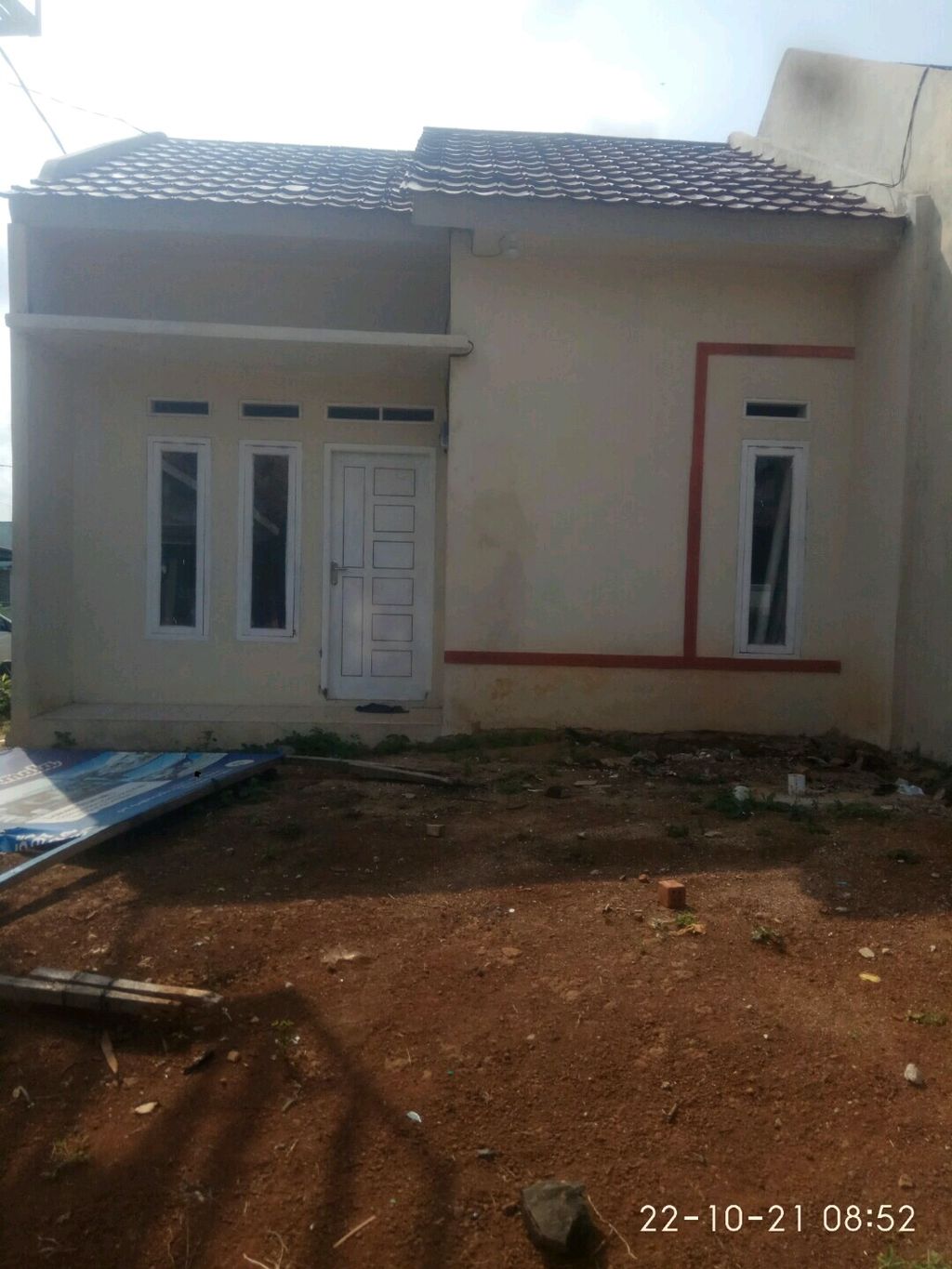 foto tampak rumah tipe subsidi perumahan PARDASUKA PERMATA I