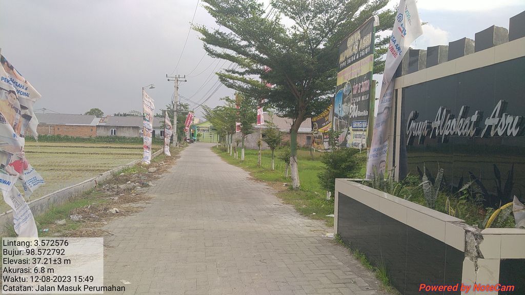 foto gerbang perumahan GRIYA ALPUKAT ASRI TAHAP 5