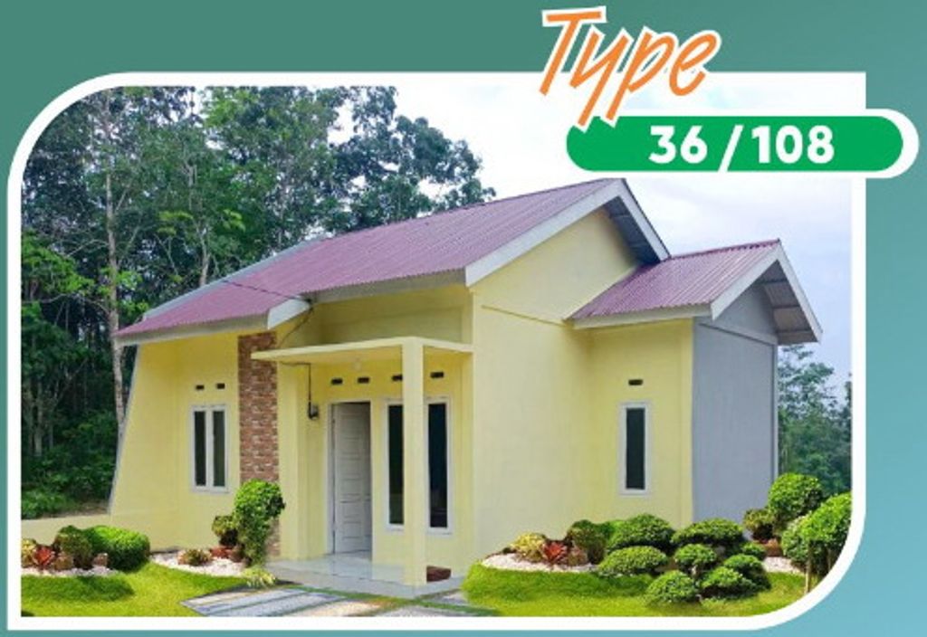foto tampak rumah tipe 36 perumahan GRIYA SEIKIJANG MAS