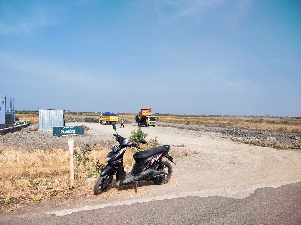 foto gerbang perumahan Grand Sulthan