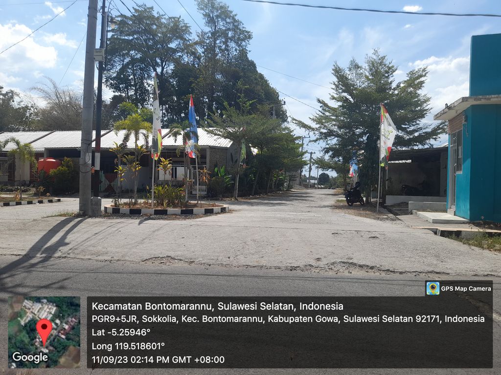 foto posisi tengah perumahan GRIYA AMERTA RESIDENCE TAHAP 2
