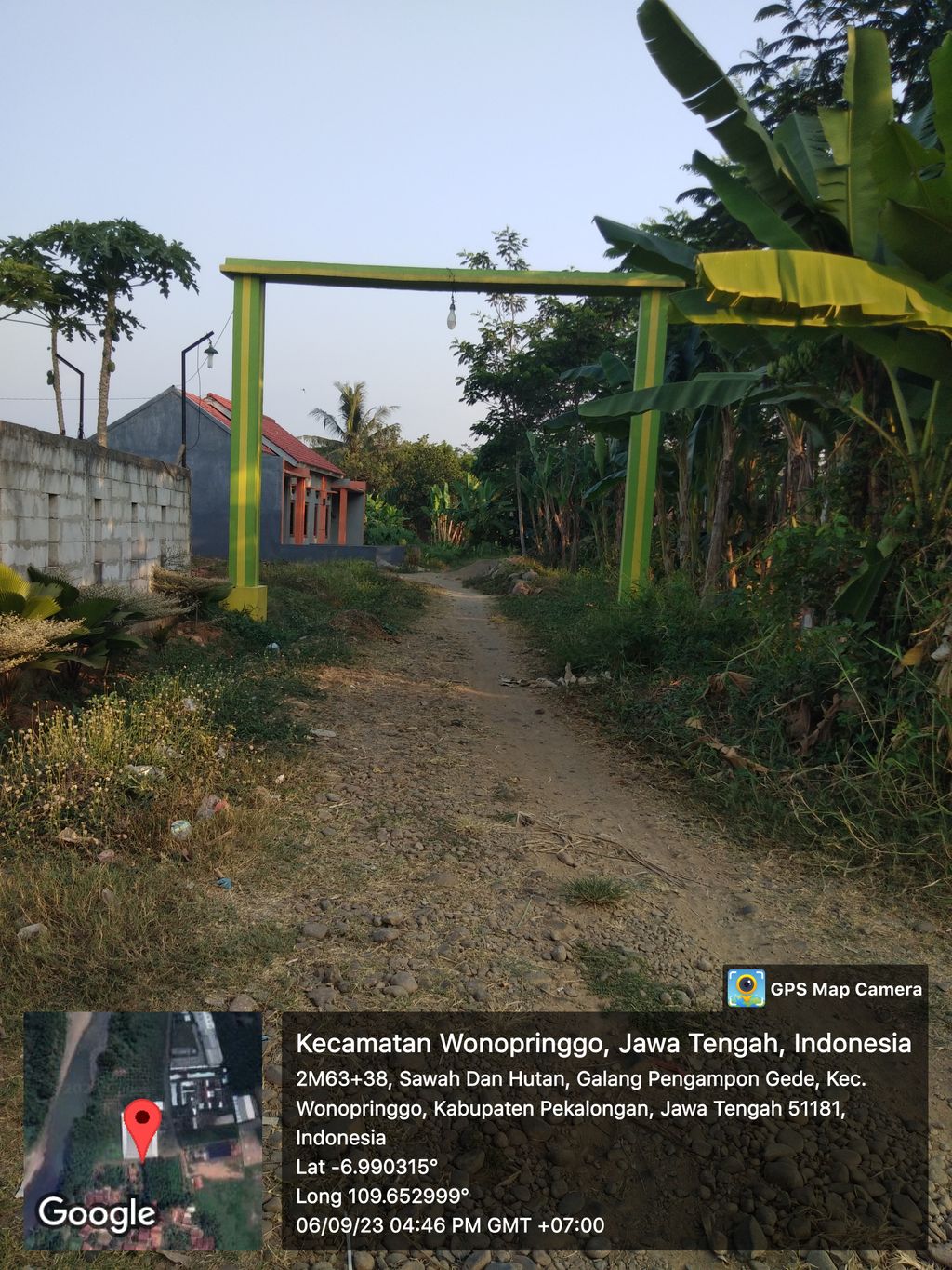 foto gerbang perumahan REYHAN RESIDENCE GALANGPENGAMPON 2
