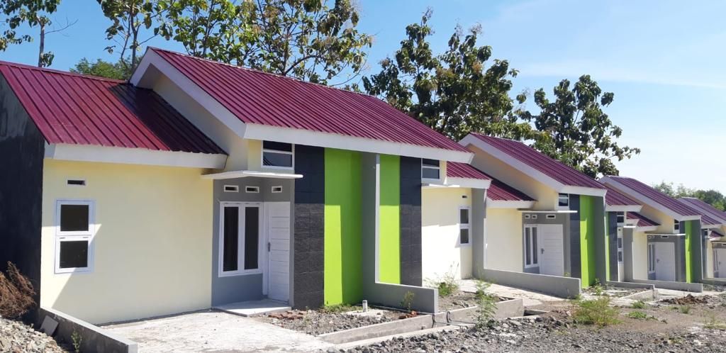 foto tampak rumah tipe 36 ( terbaru ) perumahan MANGKAWANI RESIDENCE