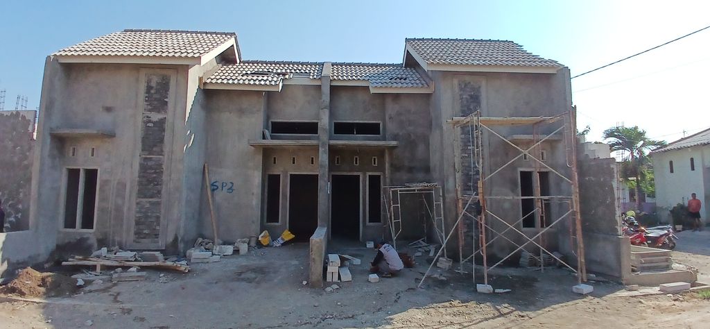 foto tampak rumah tipe 30 perumahan GRIYA NGLAWAK ASRI II