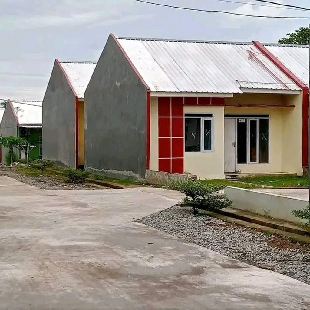 foto tampak rumah tipe 36 perumahan GRIYA AMERTA RESIDENCE TAHAP 2