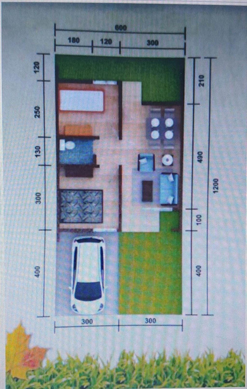 foto denah rumah tipe 36 perumahan GRIYA AMERTA RESIDENCE TAHAP 2