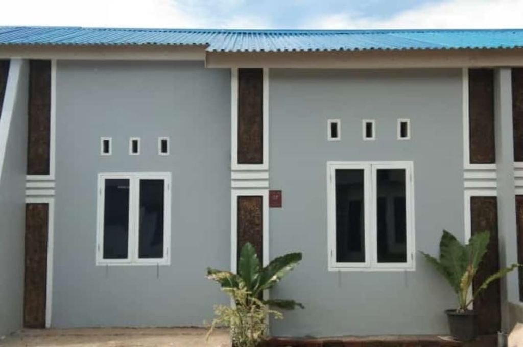 foto tampak rumah tipe 36 perumahan SEGERI ABADI RESIDENCE
