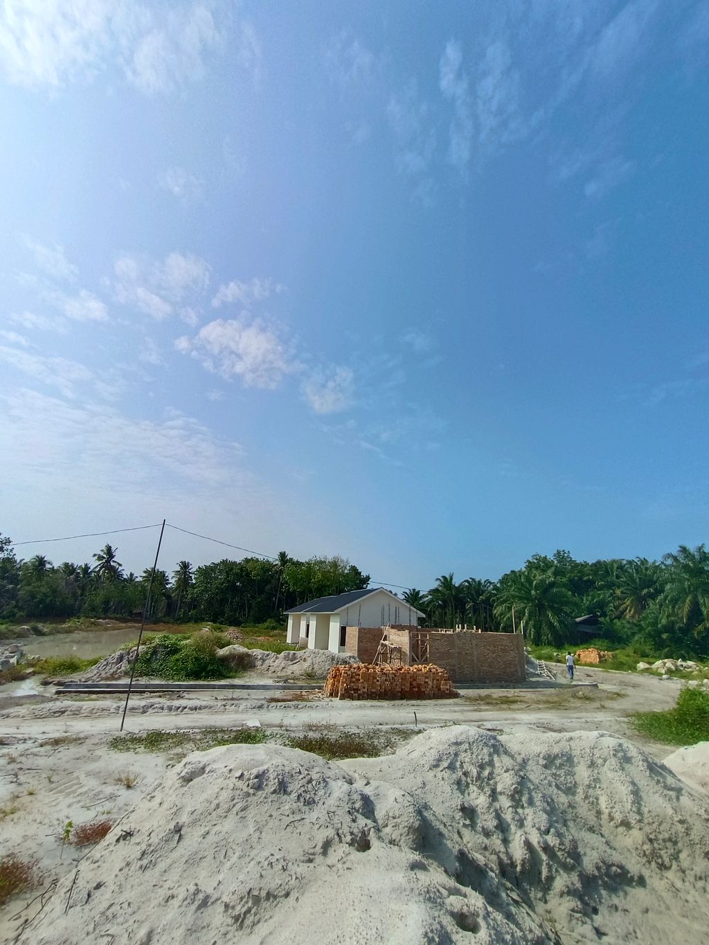 foto posisi tengah perumahan Griya Permata Regency