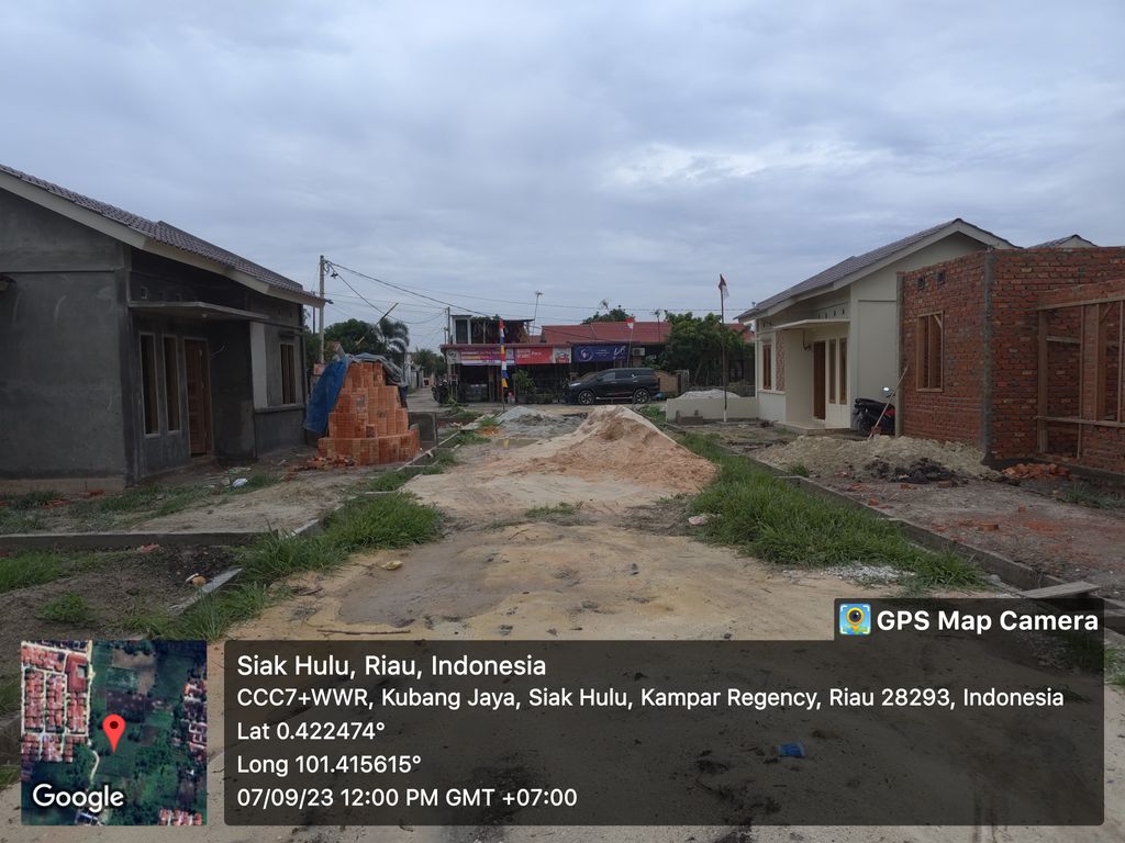 foto posisi tengah perumahan BERKAH FAMILY RESIDENCE 6