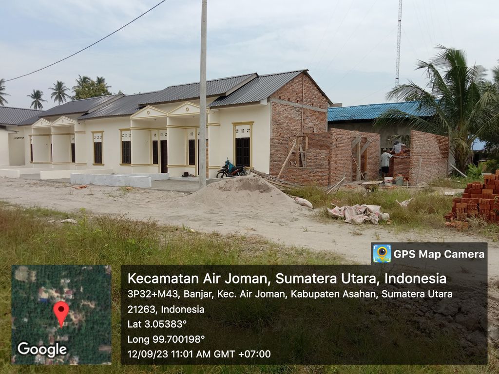 foto posisi tengah perumahan PERUMAHAN INDAH PERMAI BANGUN SARI
