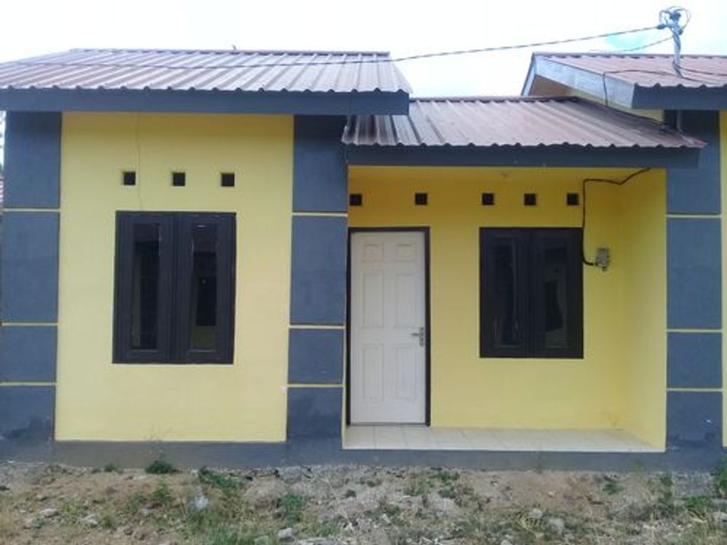 foto tampak rumah tipe 30/104 new perumahan PESONA LEMBAR ASRI