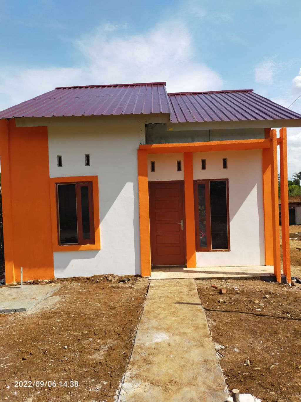 foto contoh rumah perumahan BLACK TABA SEJAHTERA Tahap 3