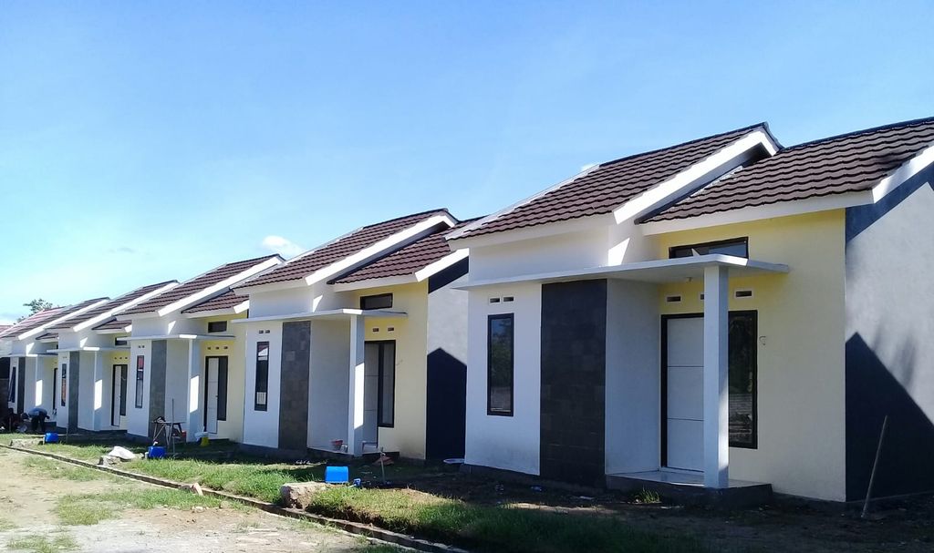 foto posisi tengah perumahan BERMIS RESIDENCE TAHAP 2