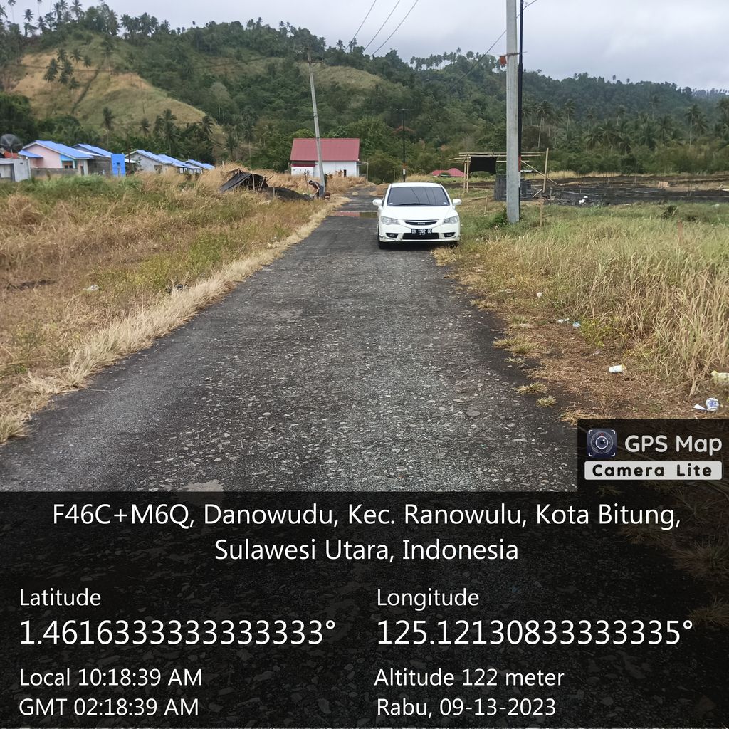 foto gerbang perumahan VICTORY LAND 2