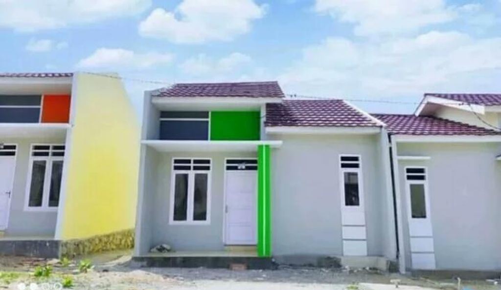 foto tampak rumah tipe 36 perumahan BUMI KAWATUNA INDAH 2