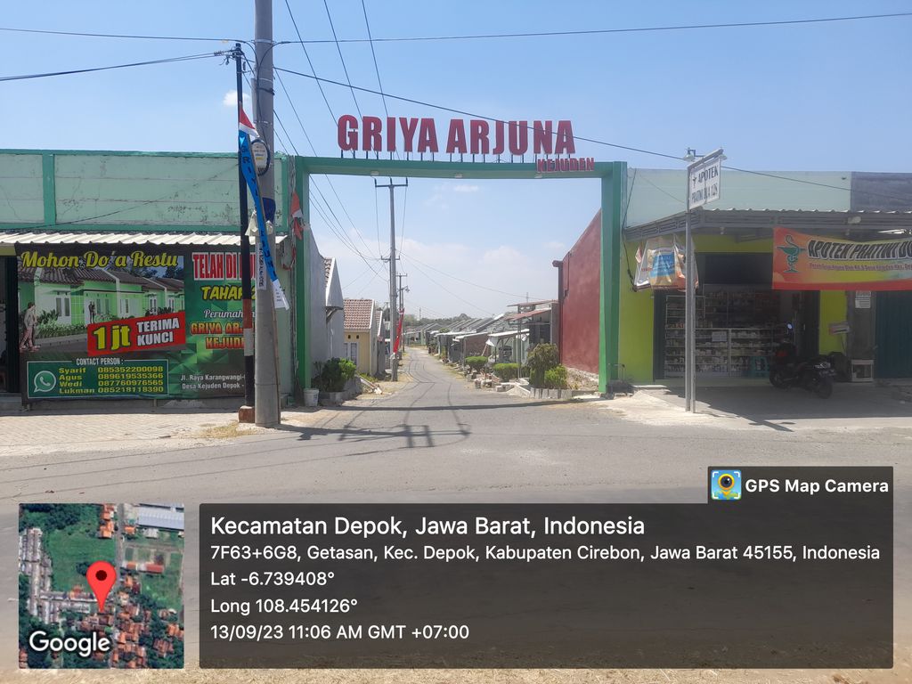 foto gerbang perumahan PERUMAHAN GRIYA ARJUNA KEJUDEN TAHAP 2