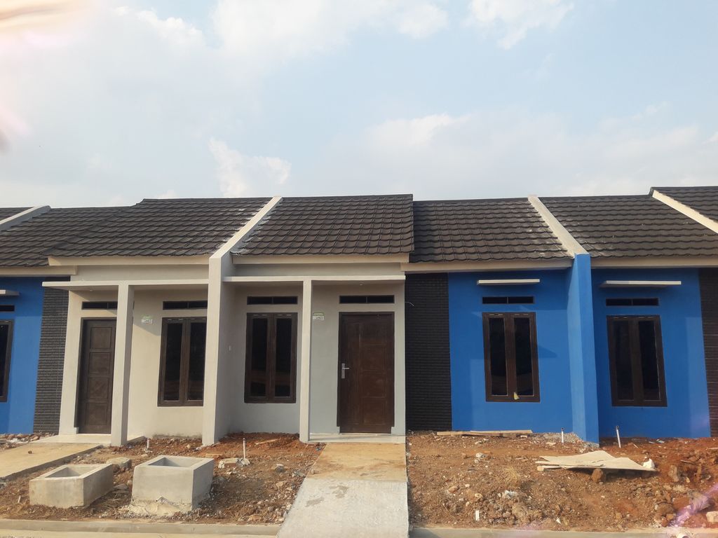 foto tampak rumah tipe 36/72 (subsidi) perumahan PESONA NATAR RESIDENCE TAHAP IV