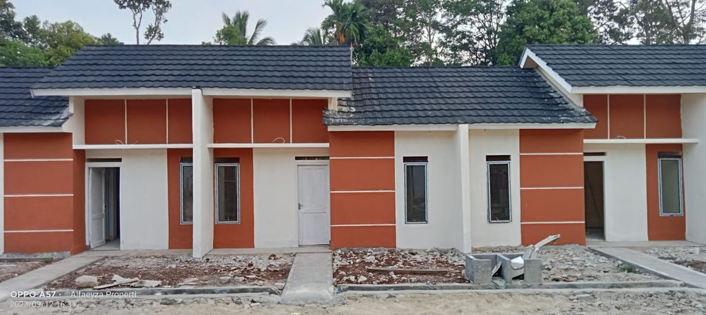 foto tampak rumah tipe 30/60 plus perumahan TAJUR RESIDENCE