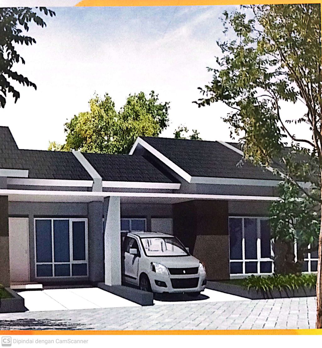 foto tampak rumah tipe RAHONG REGENCY perumahan Rahong Regency
