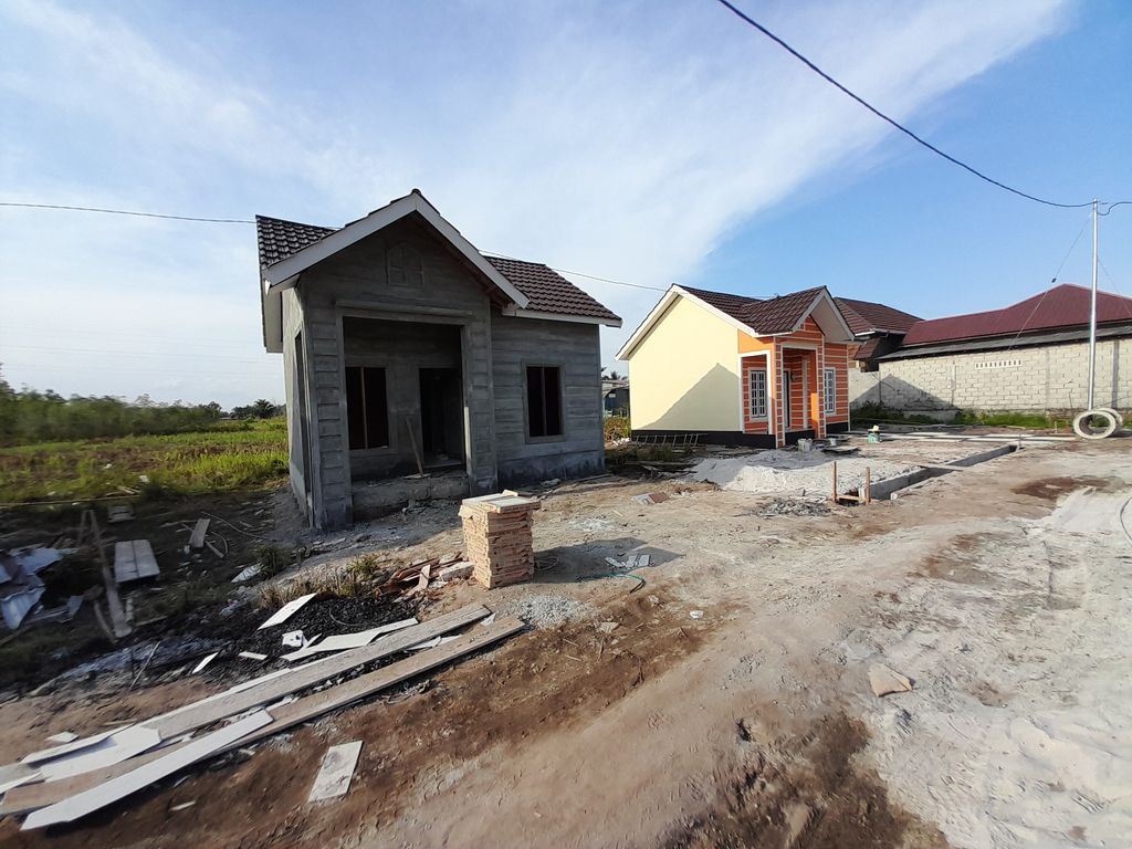 foto posisi tengah perumahan CASADOVA REAL ESTATE