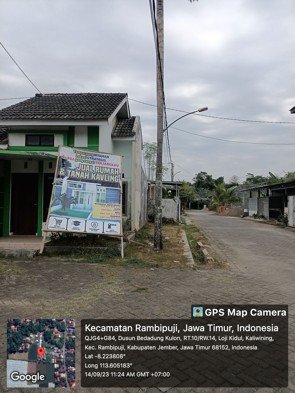foto gerbang perumahan KALIWINING ASRI