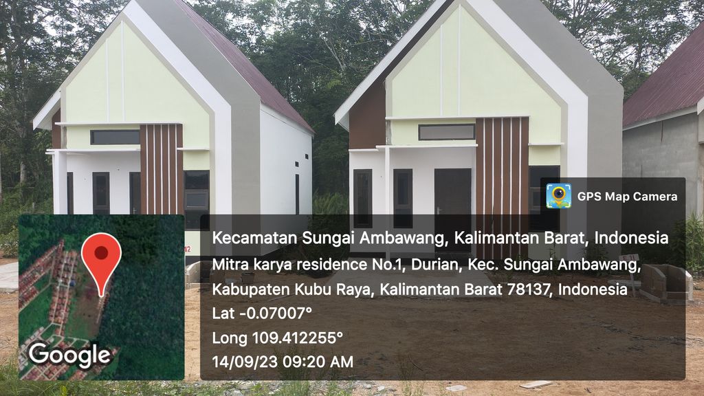 foto contoh rumah perumahan MITRA KARYA RESIDENCE