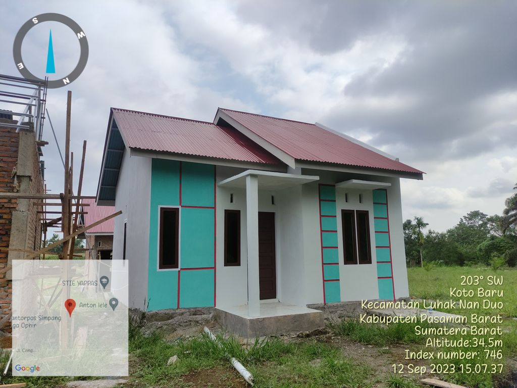 foto contoh rumah perumahan Perumahan Griya Indah Ophir