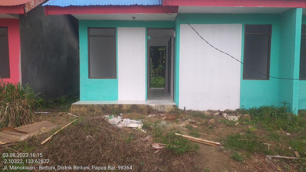 foto contoh rumah perumahan BINTUNI INDAH REGENCY