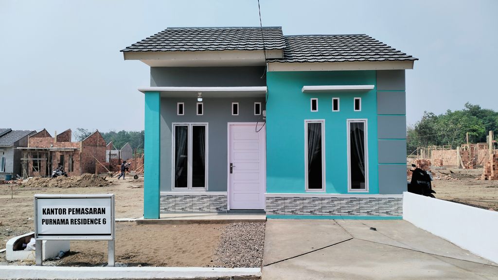 foto contoh rumah perumahan Purnama Residence 6