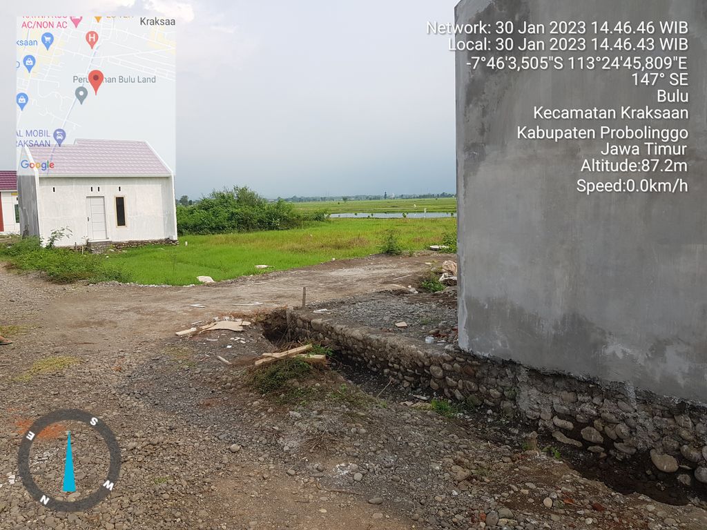 foto posisi tengah perumahan BULU LAND CLUSTER 2