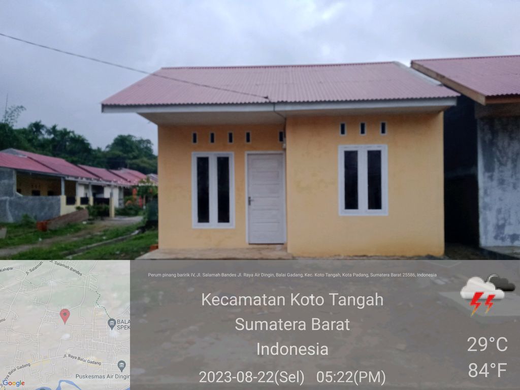 foto contoh rumah perumahan Pinang baririk IV