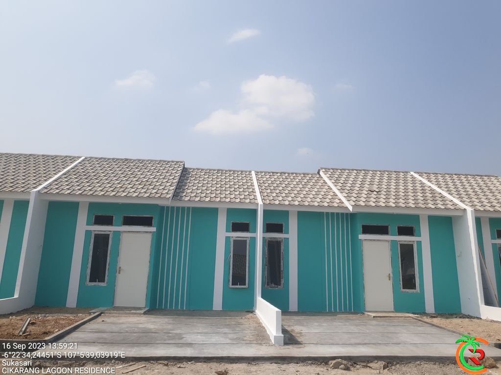 foto contoh rumah perumahan CIKARANG LAGOON RESIDENCE