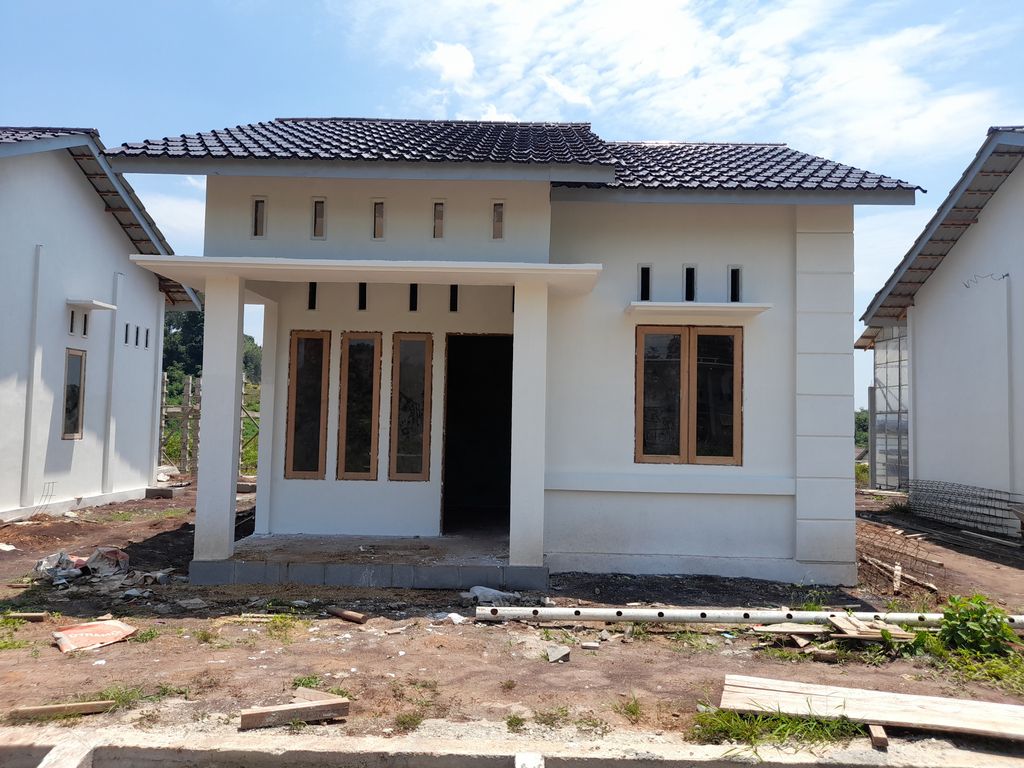foto tampak rumah tipe 36 perumahan ASTRO MANDIRI RESIDENCE 3