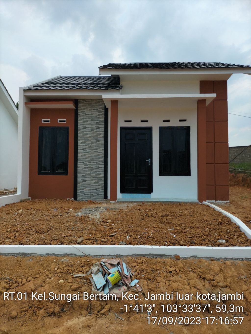 foto contoh rumah perumahan YUMNA RESIDENCE