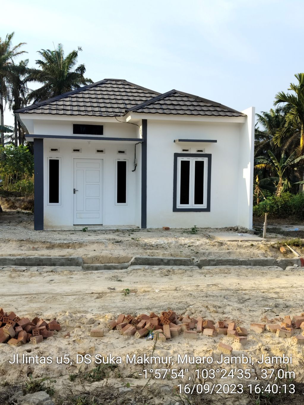 foto contoh rumah perumahan BAHAR ASRI