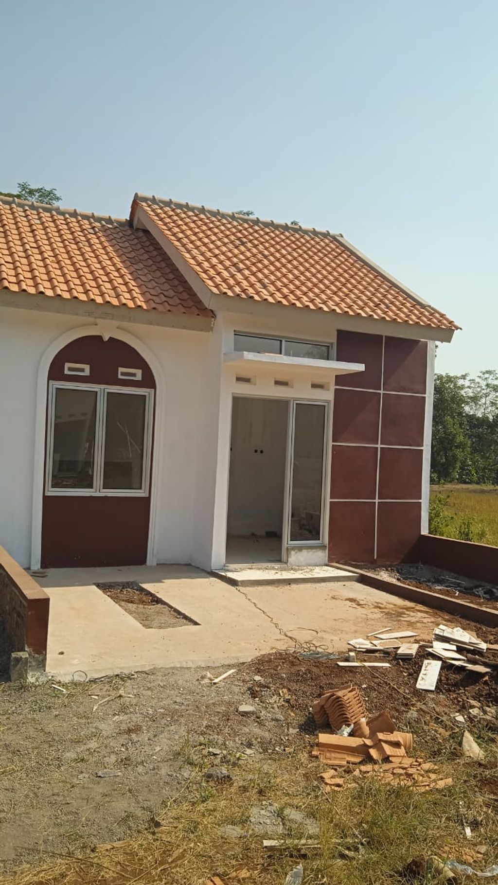 foto tampak rumah tipe 30/60 perumahan GREEN PANORAMA 04
