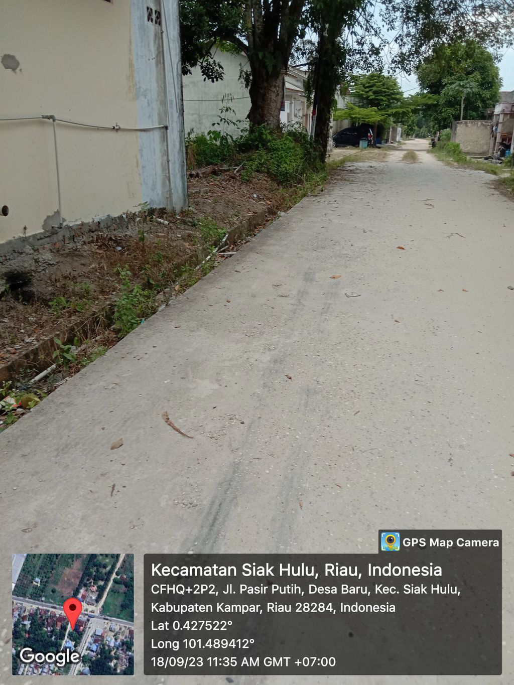 foto posisi tengah perumahan AULIA ARTHA GRAHA