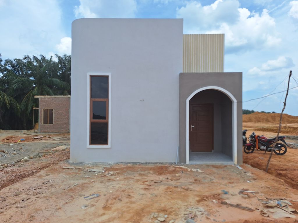 foto tampak rumah tipe 36/112 perumahan GRIYA FATIH RESIDENCE