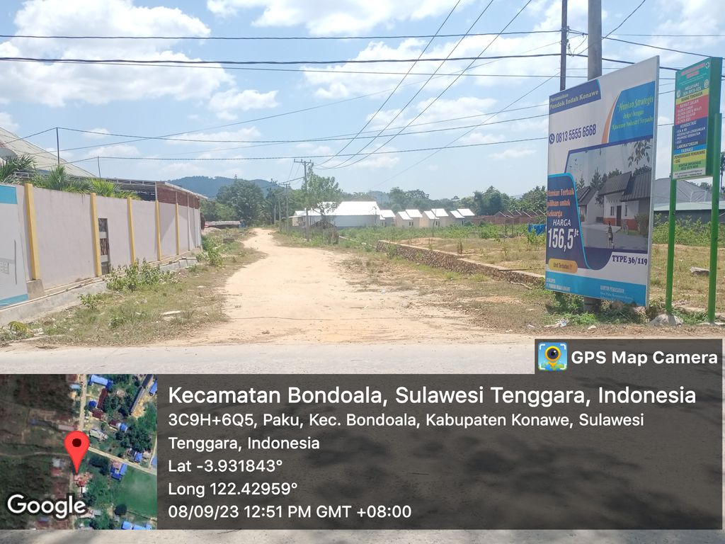 foto gerbang perumahan PONDOK INDAH KONAWE