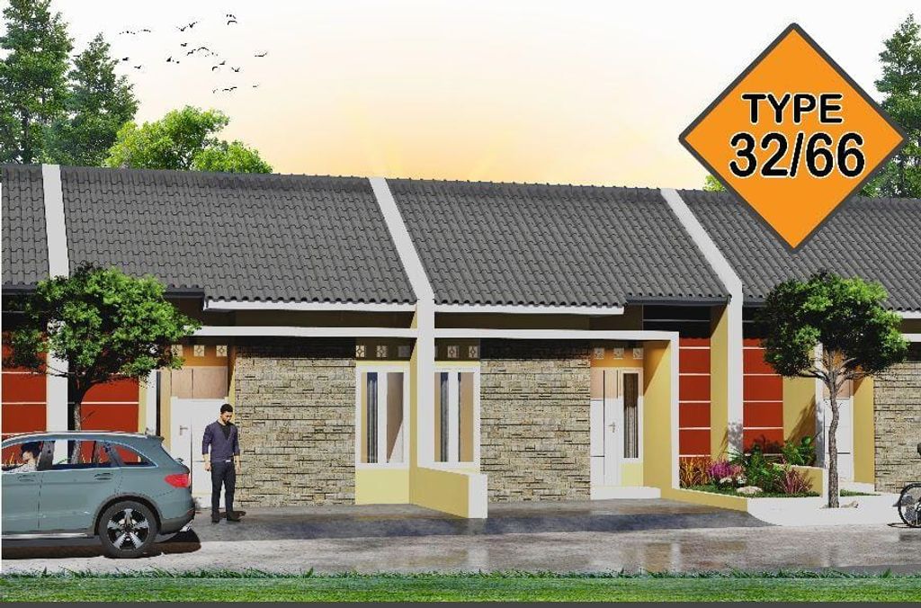 foto tampak rumah tipe 32/66 perumahan KETAPANG INDAH GRESIK (KIG)
