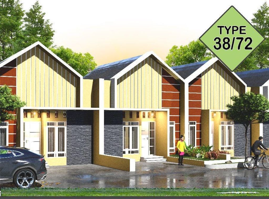 foto tampak rumah tipe 38/72 perumahan KETAPANG INDAH GRESIK (KIG)