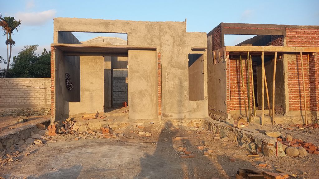 foto tampak rumah tipe 28 perumahan GREEN SAVANA RESIDENCE