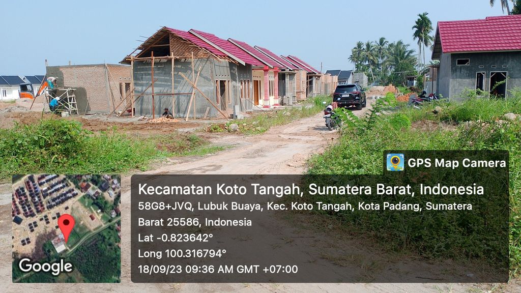 foto gerbang perumahan JAYA RESIDENCE LUBUK BUAYA