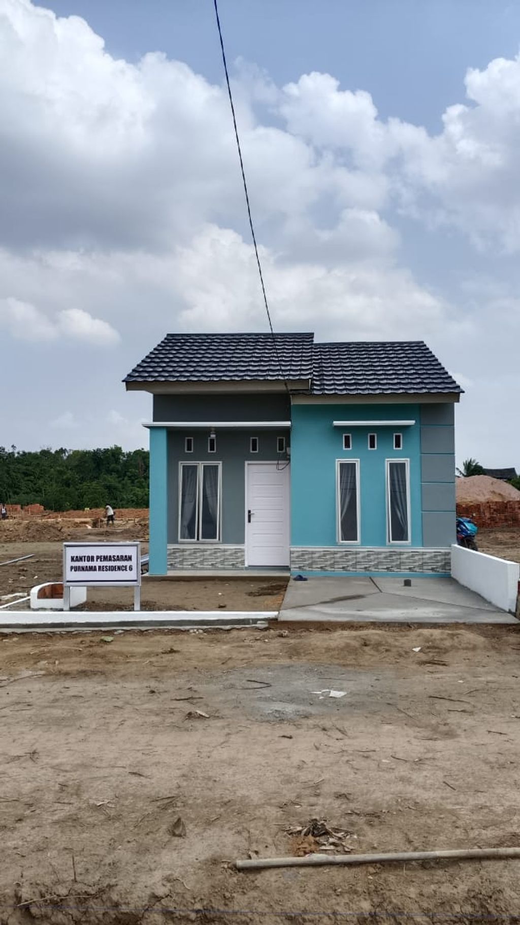 foto denah rumah tipe 36 perumahan Purnama Residence 6