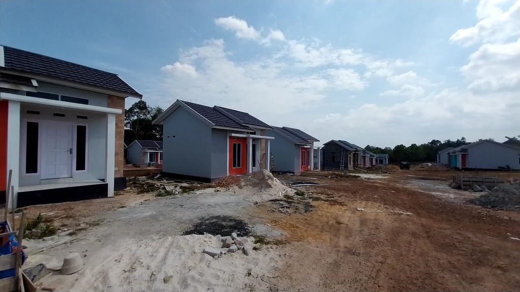 foto posisi tengah perumahan MULIA RESIDENCE SUNGAI SUMBA