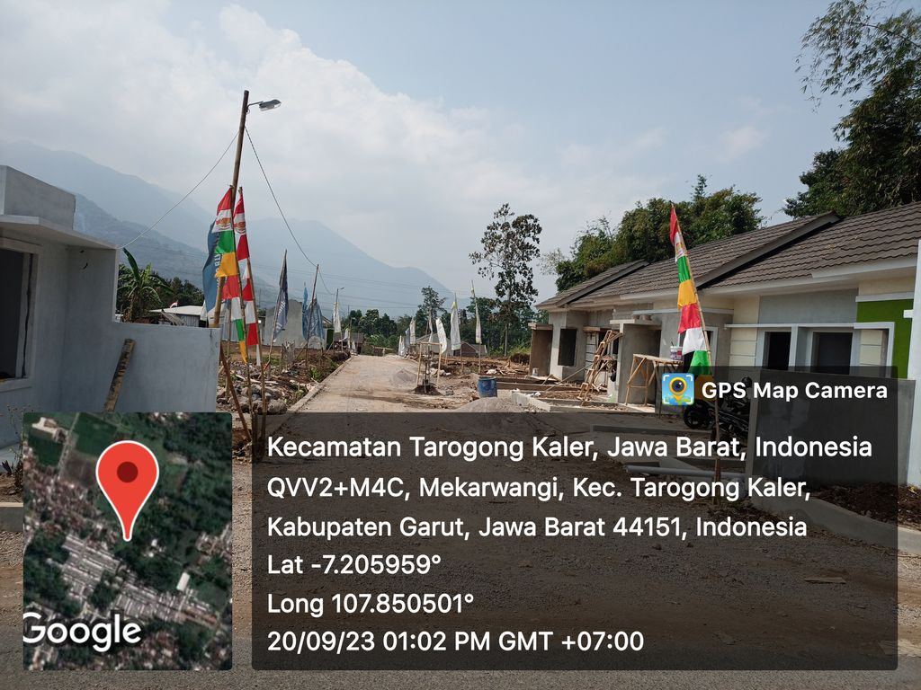 foto gerbang perumahan D'GREEN MUTIARA REGENCY