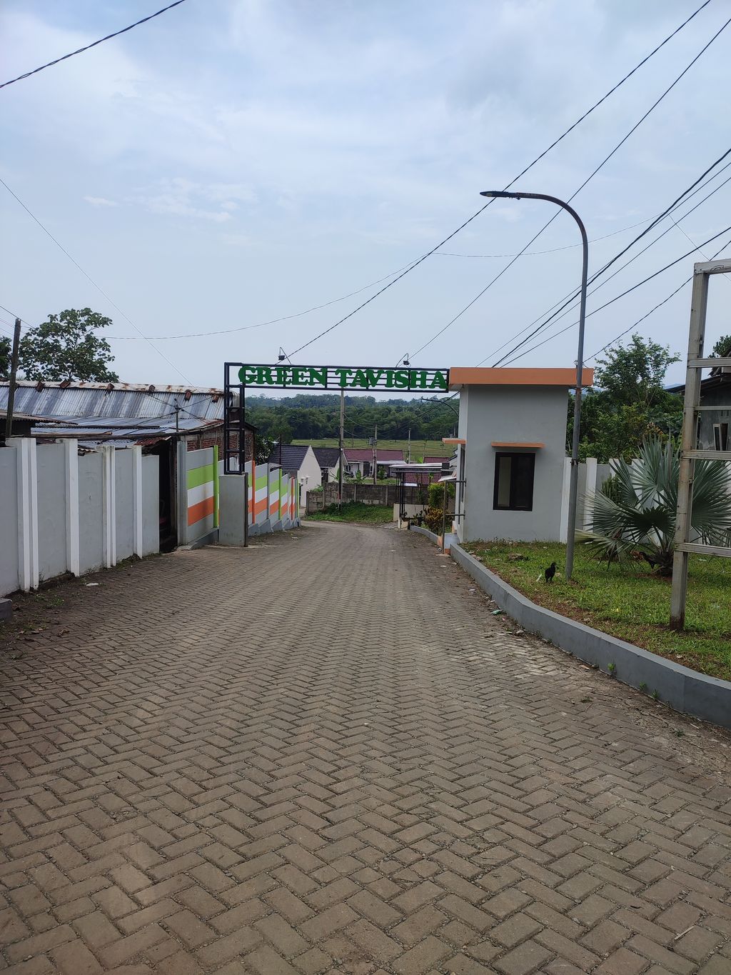 foto posisi tengah perumahan GREEN TAVISHA TAHAP 3