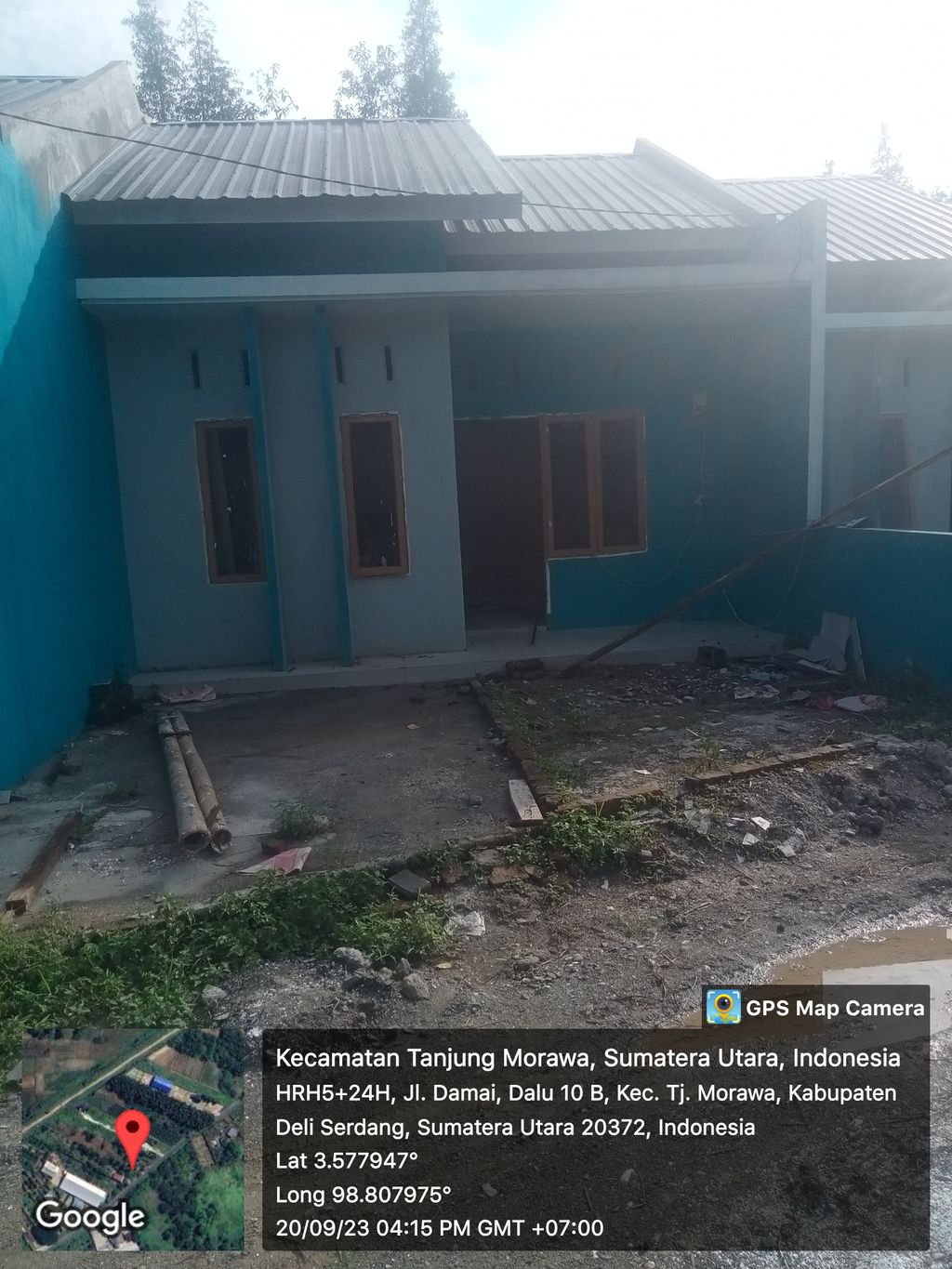 foto contoh rumah perumahan Gunung Emas Legiwo