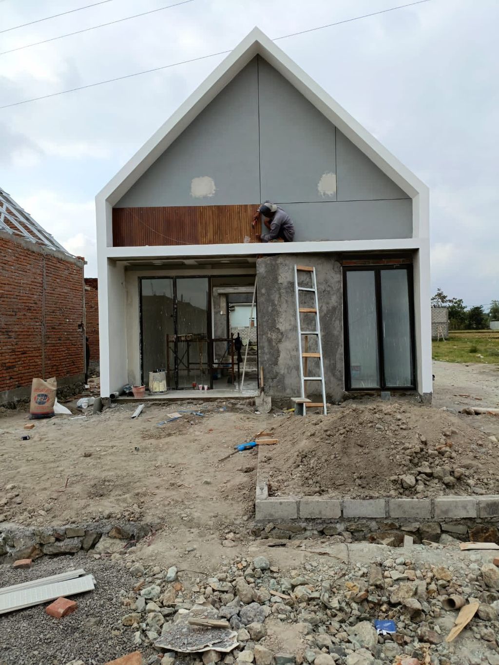 foto tampak rumah tipe SUBSIDI perumahan WAMERU SIGNATURE 2